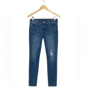 Kut From The Cloth Boyfriend Jeans Size 2 Ripped Tapered Ankle Jeans.